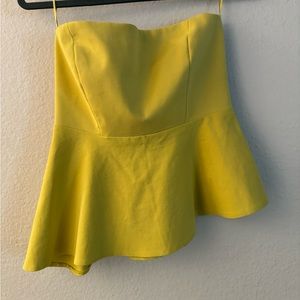 Strapless Zara top Size S